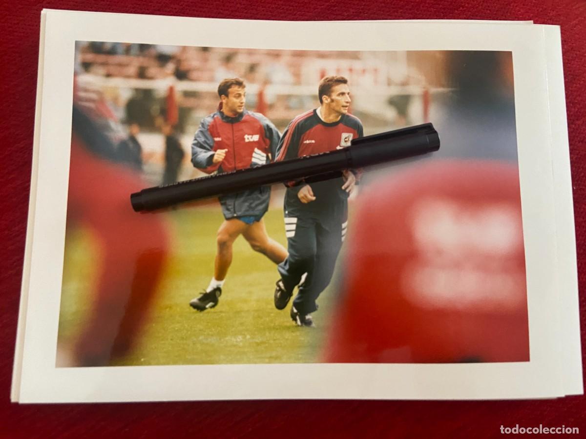 Collectionnisme sportif: F32944 FOTO FOTOGRAFIA ORIGINAL SELECCION ESPA&Ntilde;OLA ESPA&Ntilde;A ENTRENAMIENTO PIZZI FRAN