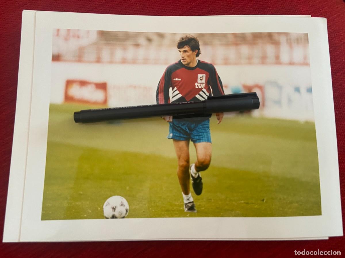 Collectionnisme sportif: F32946 FOTO FOTOGRAFIA ORIGINAL SELECCION ESPA&Ntilde;OLA ESPA&Ntilde;A ENTRENAMIENTO DESCONOZCO QUIEN ES???