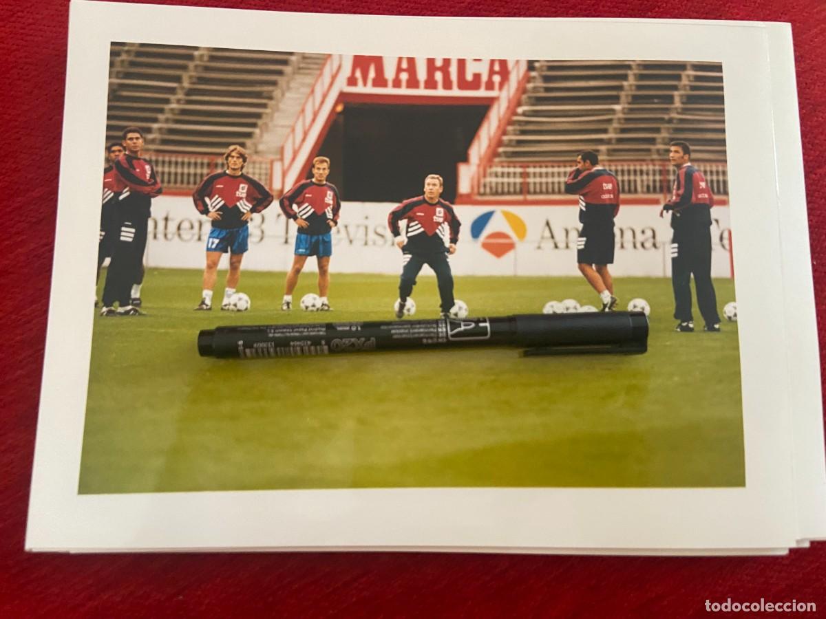 Collectionnisme sportif: F32948 FOTO FOTOGRAFIA ORIGINAL SELECCION ESPA&Ntilde;OLA ESPA&Ntilde;A ENTRENAMIENTO JAVIER CLEMENTE