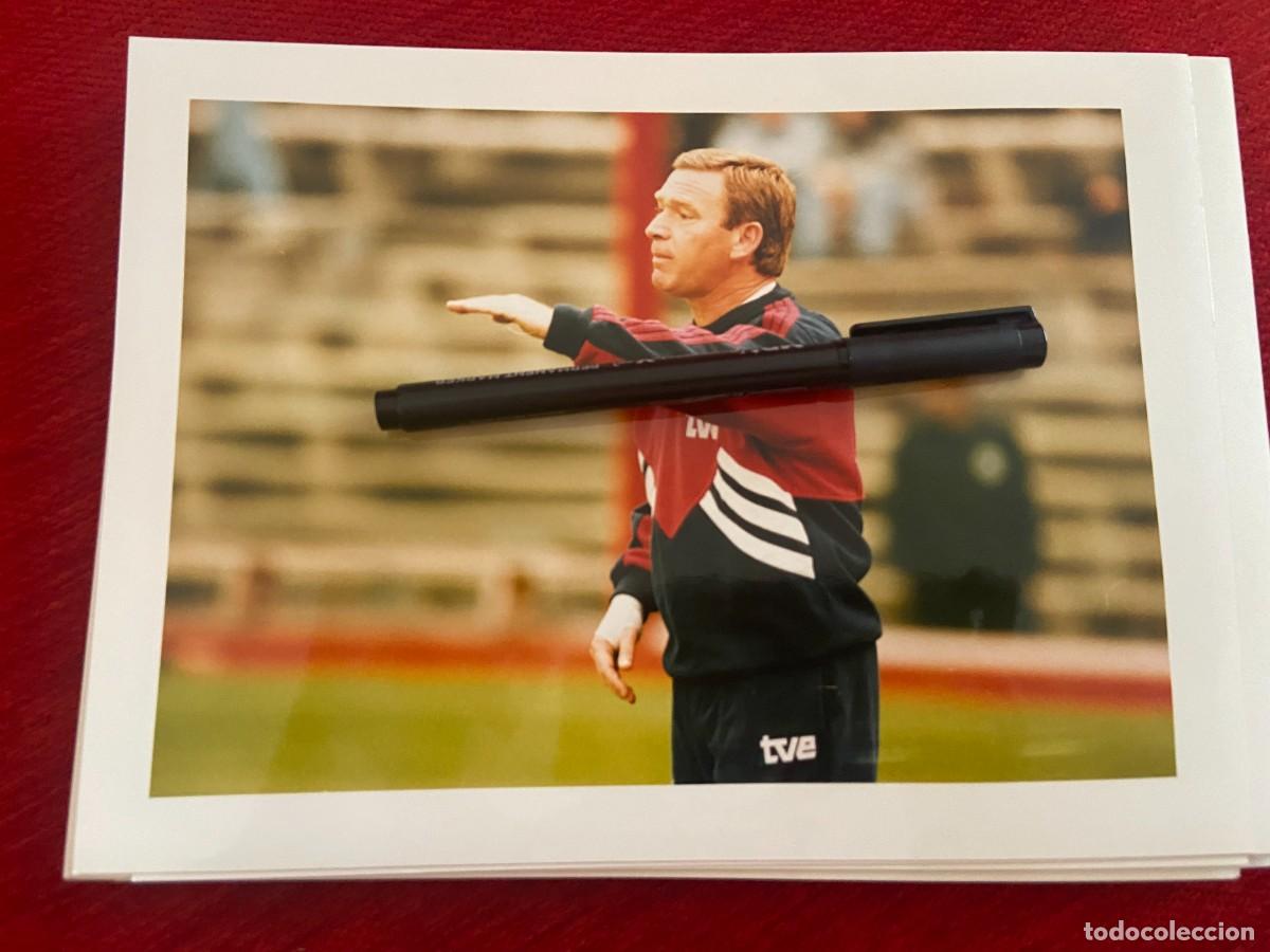 Collectionnisme sportif: F32949 FOTO FOTOGRAFIA ORIGINAL SELECCION ESPA&Ntilde;OLA ESPA&Ntilde;A ENTRENAMIENTO JAVIER CLEMENTE