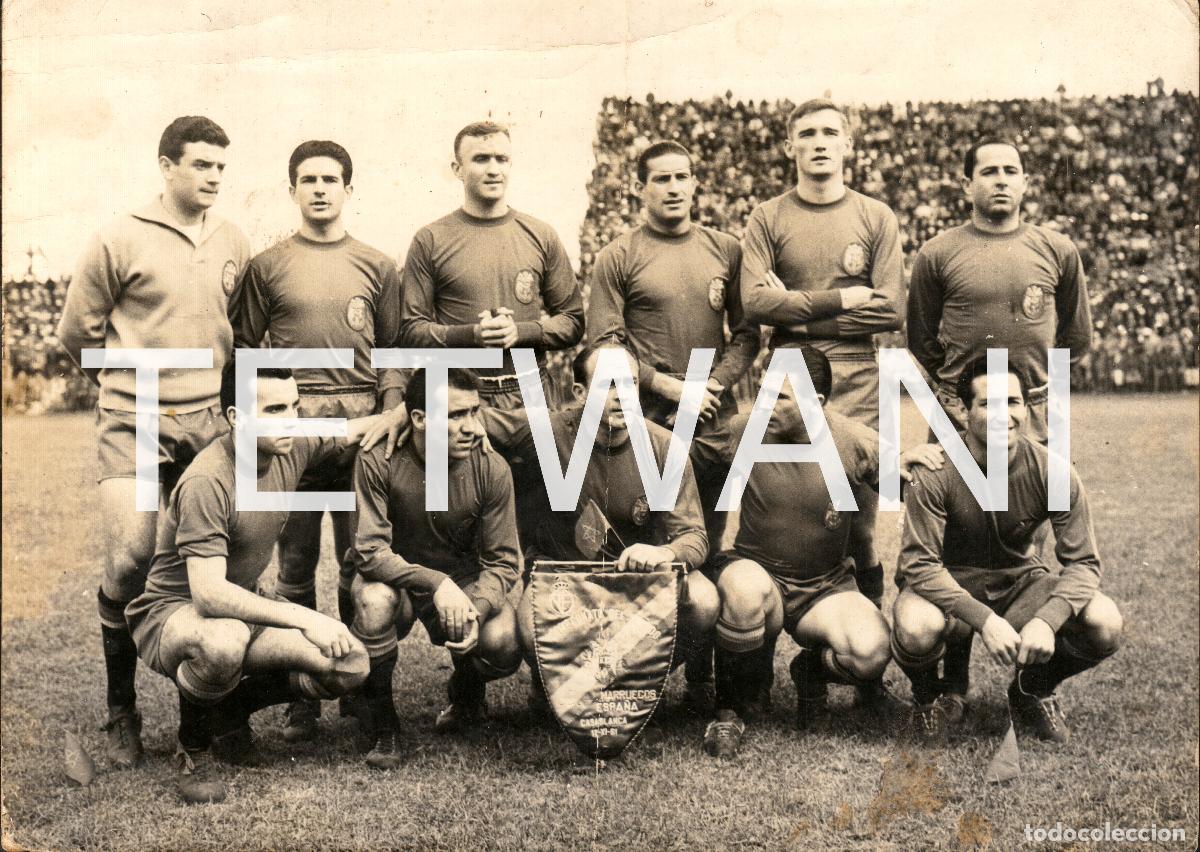 Collectionnisme sportif: FOTOGRAF&Iacute;A ORIGINAL SELECCI&Oacute;N ESPA&Ntilde;OLA 1961