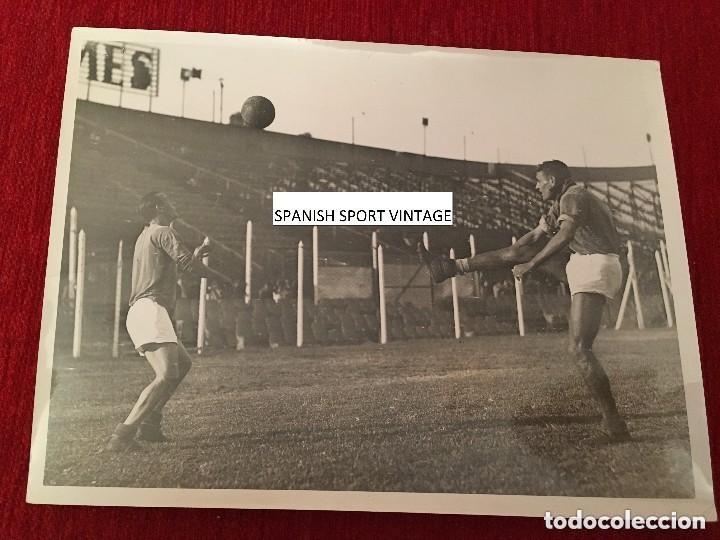 Collectionnisme sportif: F13238 FOTOGRAFIA ORIGINAL FOTO SAN LORENZO DE ALMAGRO (15-4-1937) SCAVONE ARRIETA