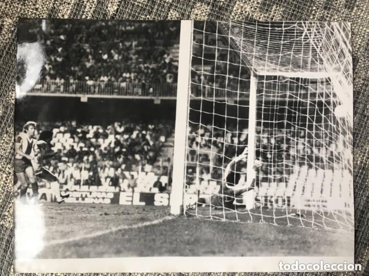 Sammelleidenschaft Sport: F1694 ANTIGUA FOTOGRAFIA TROFEO NARANJA 21 AGOSTO 1979 VALENCIA 2 ESPA&Ntilde;OL 1 GOL GIMENEZ