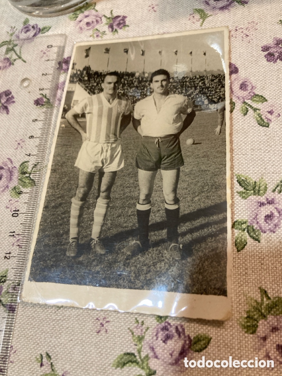 Collectionnisme sportif: Campo del Tenerife fc a&ntilde;os 50 jugadores