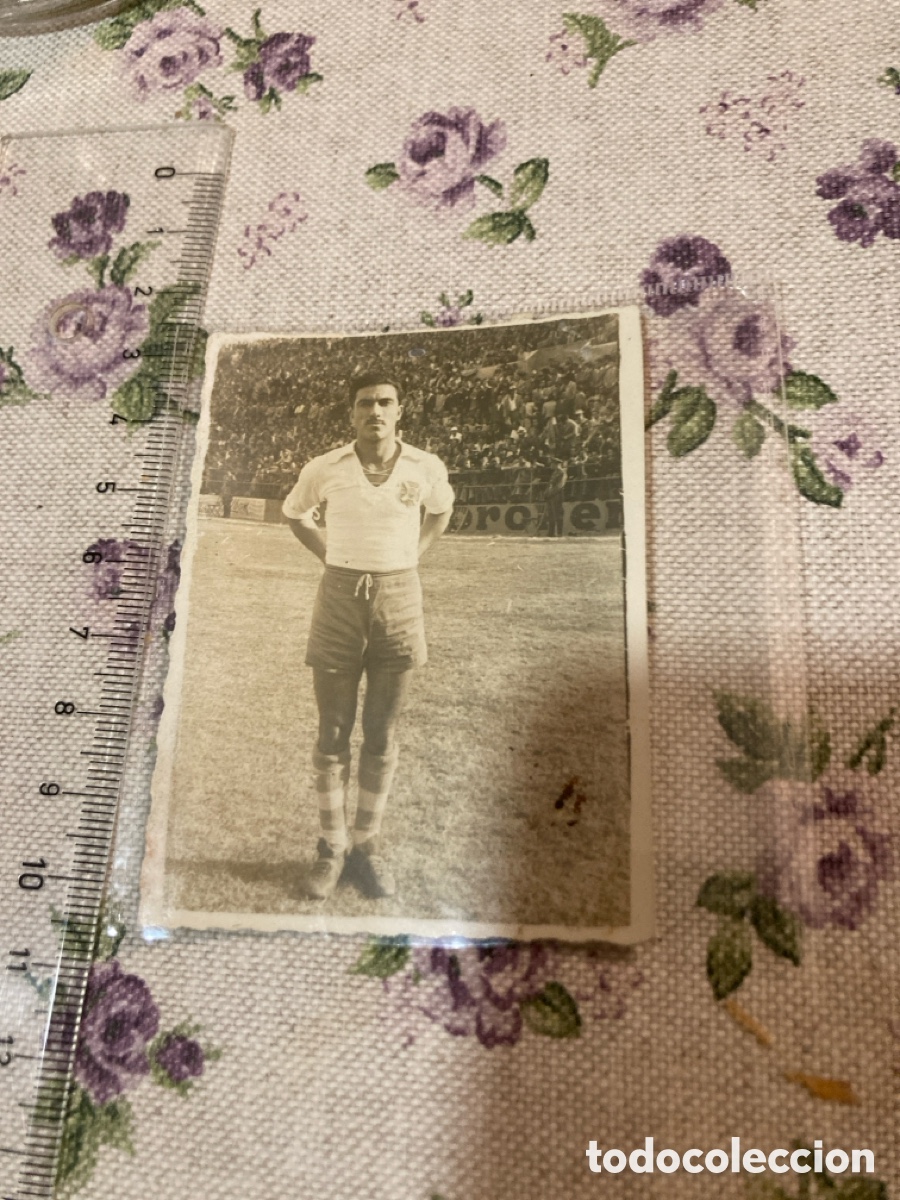 Collectionnisme sportif: Jugador Tenerife fc a&ntilde;os 50 fotografia original