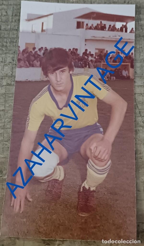 Collectionnisme sportif: ANTIGUA FOTOGRAFIA DEL JUGADOR DEL CORIA,C.F., BENITEZ, 50X100MM