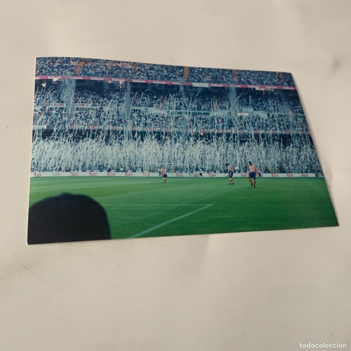 Collectionnisme sportif: Foto fotograf&iacute;a ultras sur atletico de madrid real madrid temporada 97-98