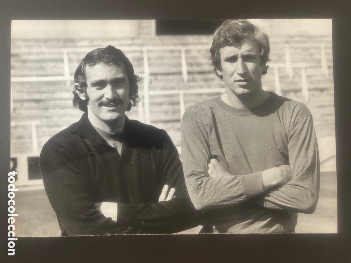 Collectionnisme sportif: 1975 Pirri Carles Rexach selecci&oacute;n espa&ntilde;ola fotograf&iacute;a original