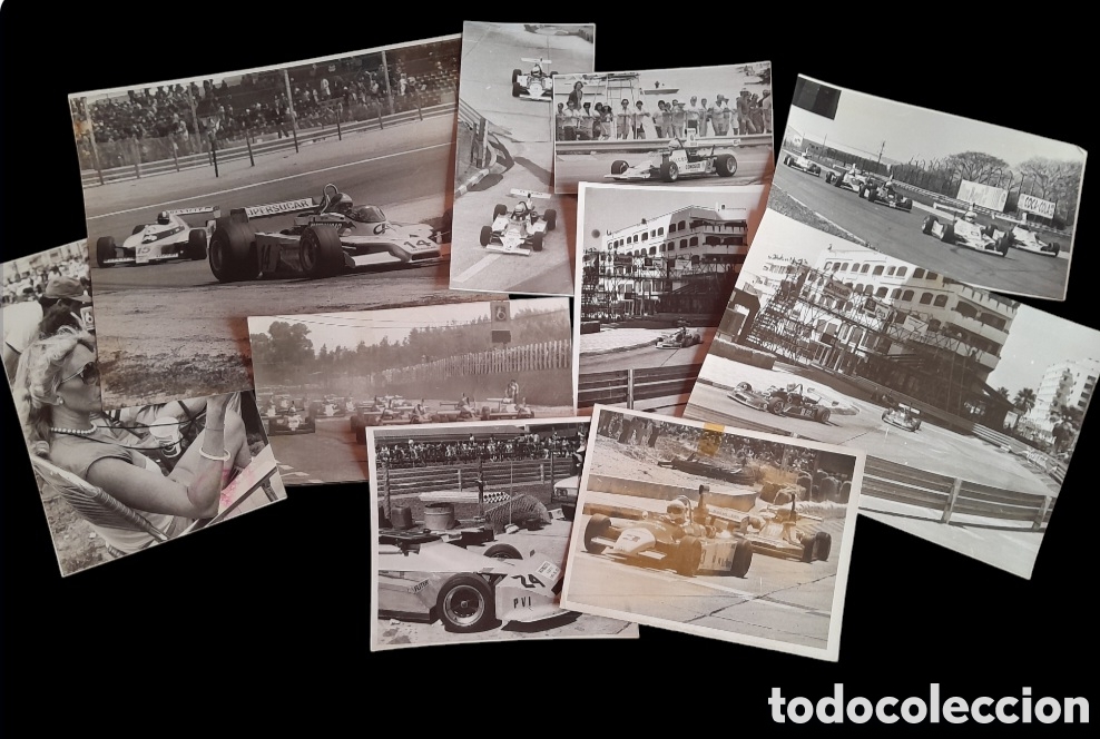 Sports collectibles: Documentos fotogr&aacute;ficos originales Automovilismo uruguayo a&ntilde;os 80