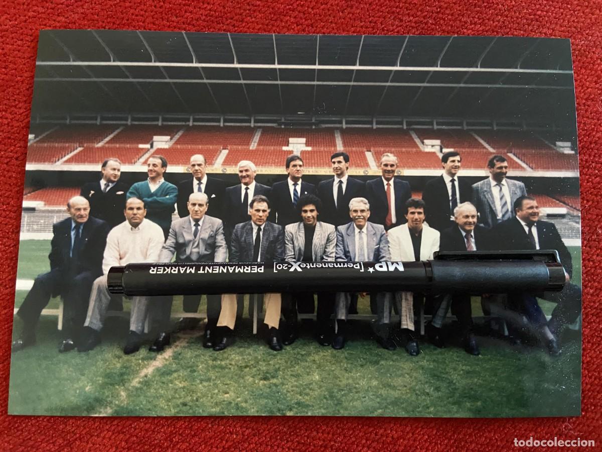 Coleccionismo deportivo: R27637 FOTO FOTOGRAFIA ORIGINAL GARATE PUSKAS AMANCIO DI STEFANO HUGO SANCHEZ JUANITO