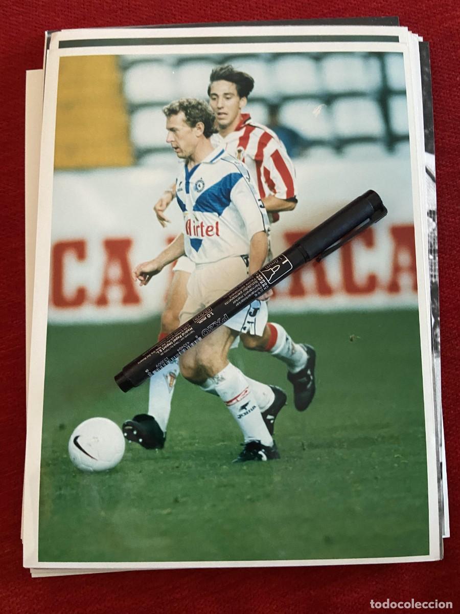 Sports collectibles: F33068 FOTO FOTOGRAFIA ORIGINAL SPORTING GIJON ATLETICO CELAYA EMILIO BUTRAGUE&Ntilde;O Y.....??
