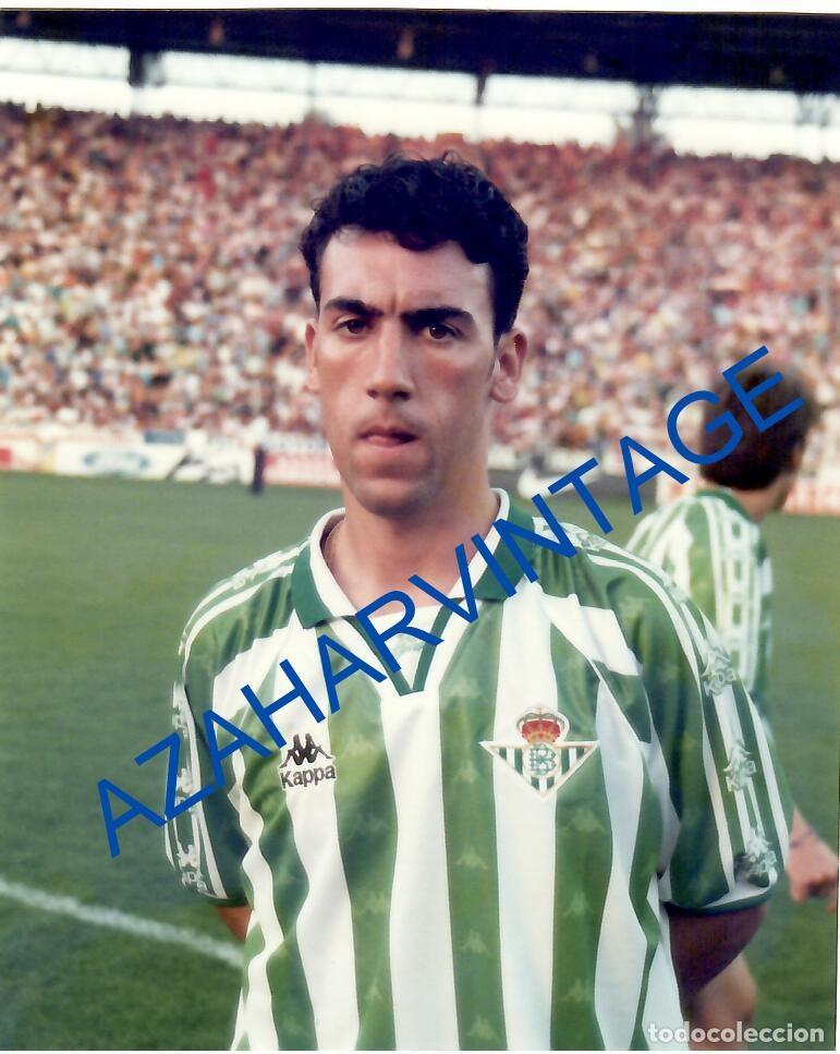 Sammelleidenschaft Sport: ANTIGUA FOTOGRAFIA JUGADOR DEL REAL BETIS BALOMPIE, OLI, 10X12 CMS