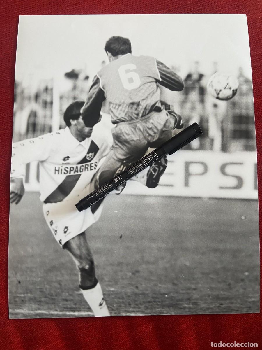 Collectionnisme sportif: FF1178 GRAN FOTO FOTOGRAFIA ORIGINAL RAYO VALLECANO DESCONOZCO JUGADORES EQUIPO????