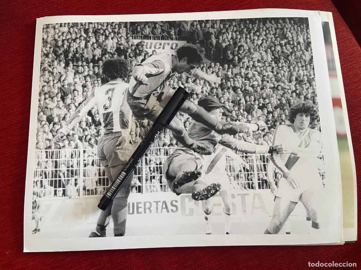 Collectionnisme sportif: FF1311 FOTO FOTOGRAFIA ORIGINAL RAYO VALLECANO ESPA&Ntilde;OL ESPANYOL DESCONOZCO JUGADORES??