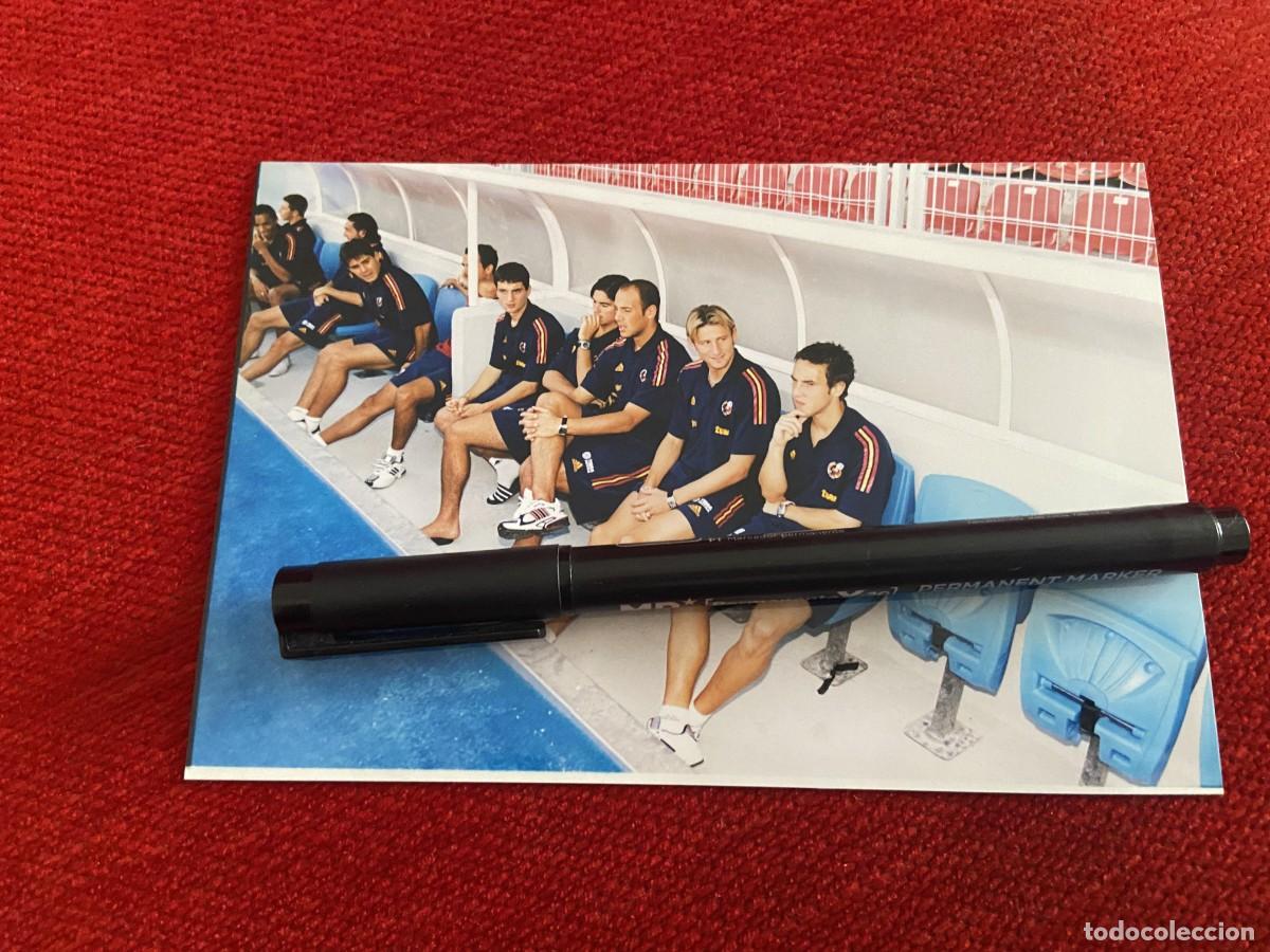 Collectionnisme sportif: R27711 FOTO FOTOGRAFIA ORIGINAL BANQUILLO SELECCION ESPA&Ntilde;OLA ESPA&Ntilde;A