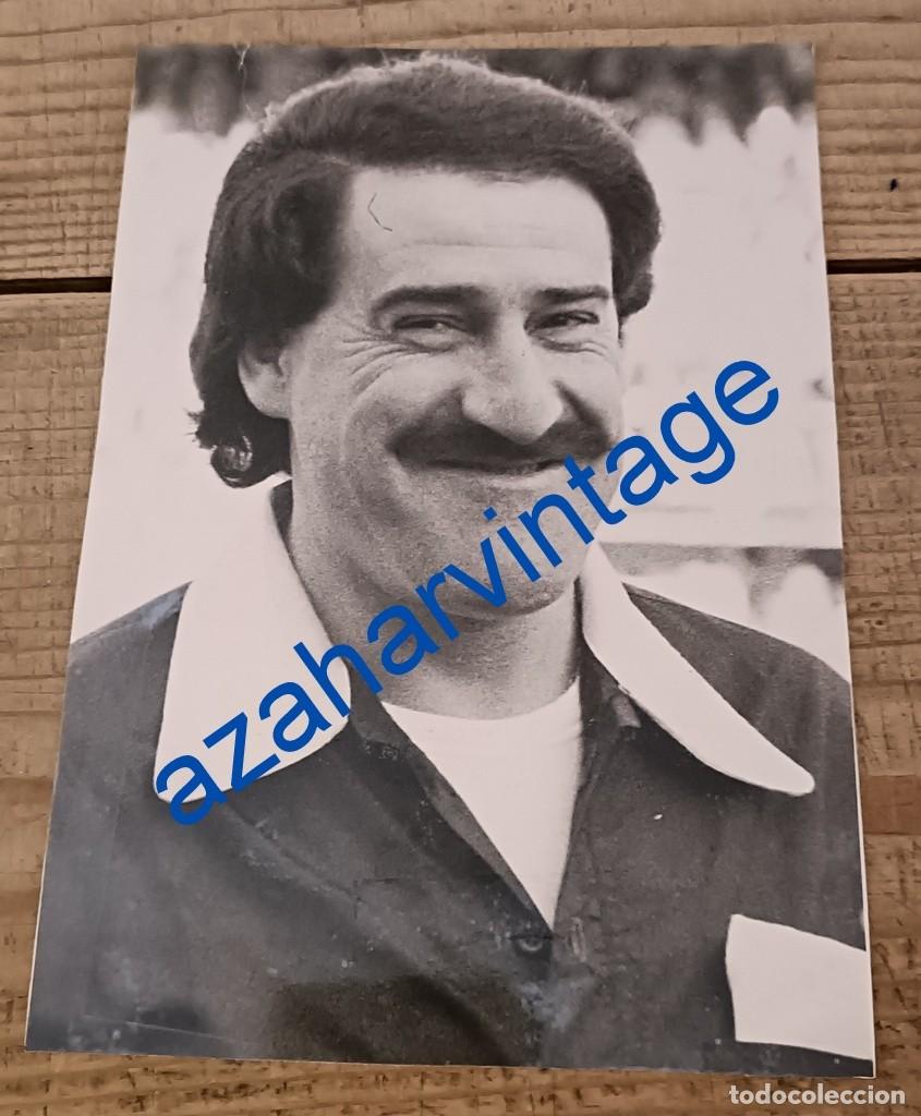 Sports collectibles: A&Ntilde;OS 70-80, ANTIGUA FOTOGRAFIA DEL ARBITRO EMILIO GURUCETA, 118X170MM