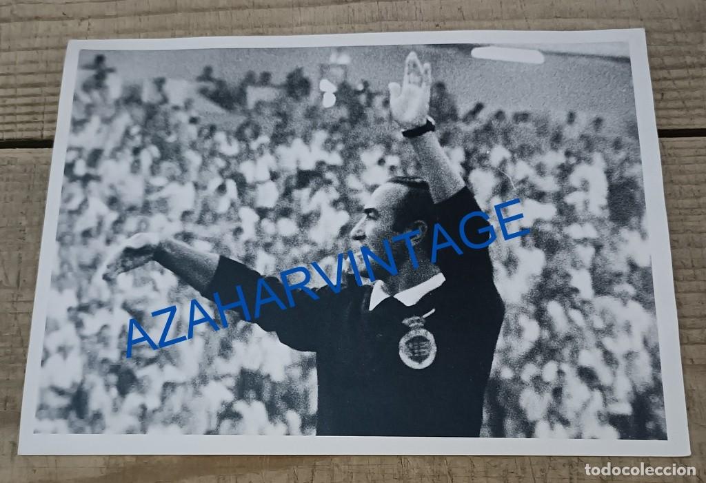 Sports collectibles: A&Ntilde;OS 70-80, ANTIGUA FOTOGRAFIA DEL ARBITRO BARBOSA ALVAREZ, 18X13 CMS