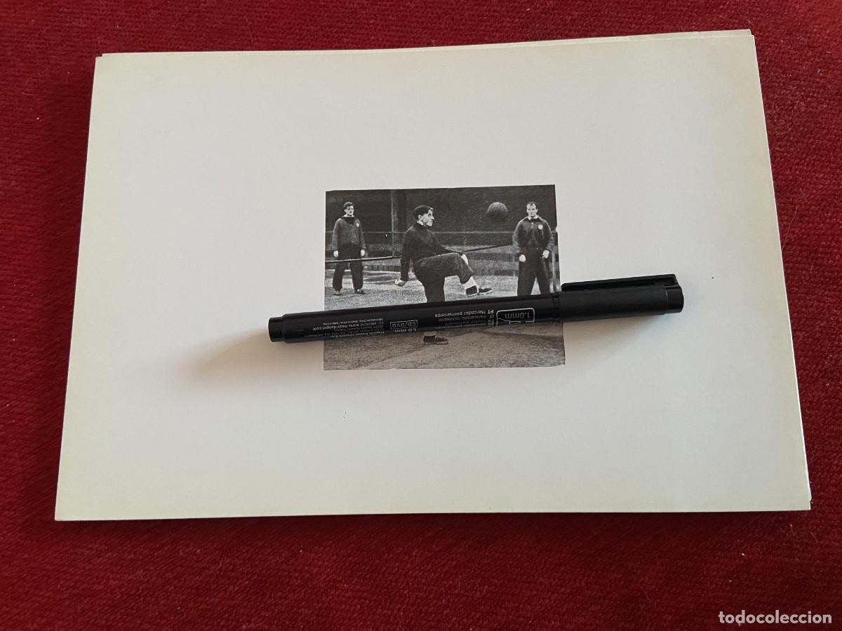 Sports collectibles: F33888 FOTO FOTOGRAFIA SOBRE CARTULINA FUTBOL DESCONOZCO QUIENES SON???