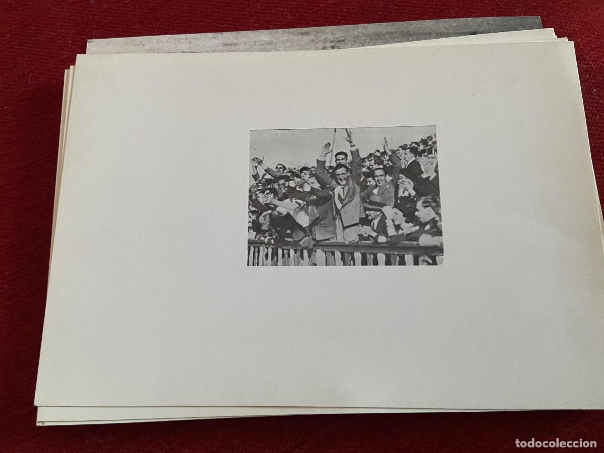 Collectionnisme sportif: F33911 FOTO FOTOGRAFIA SOBRE CARTULINA FUTBOL DESCONOZCO JUGADOR Y EQUIPO?? CELBERACION PUBLICO