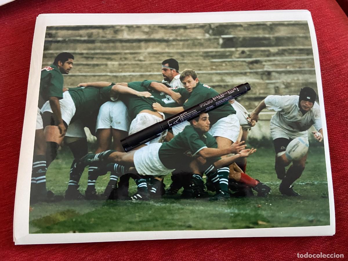 Collectionnisme sportif: FF1371 FOTO FOTOGRAFIA ORIGINAL RUGBY DESCONOZCO LOS JUGADORES PORTUGAL???