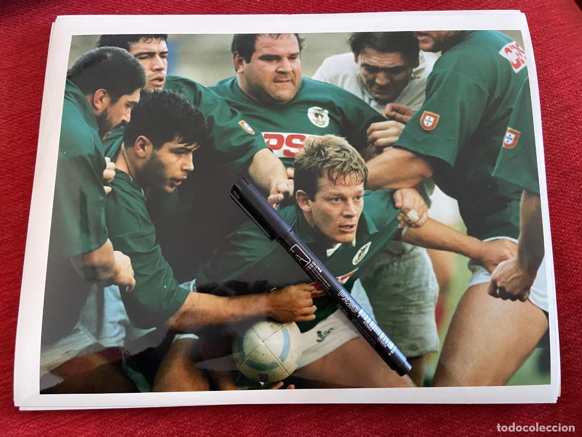 Collectionnisme sportif: FF1372 FOTO FOTOGRAFIA ORIGINAL RUGBY DESCONOZCO LOS JUGADORES PORTUGAL???