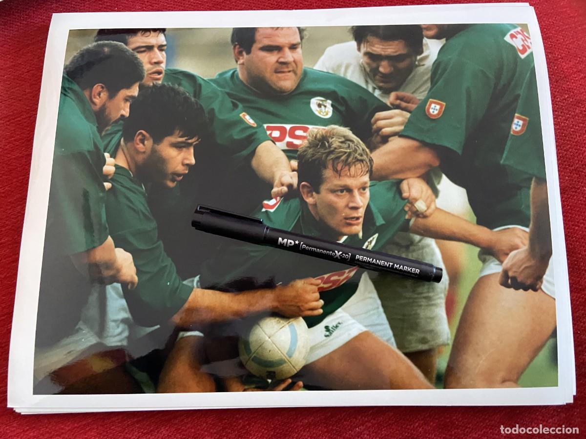 Collectionnisme sportif: FF1374 FOTO FOTOGRAFIA ORIGINAL RUGBY DESCONOZCO LOS JUGADORES PORTUGAL???