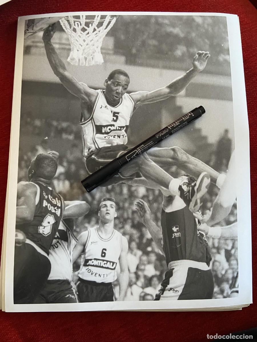 Collectionnisme sportif: FF1384 FOTO FOTOGRAFIA ORIGINAL BALONCESTO ESTUDIANTES JOVENTUT DESCONOZCO LOS JUGADORES???