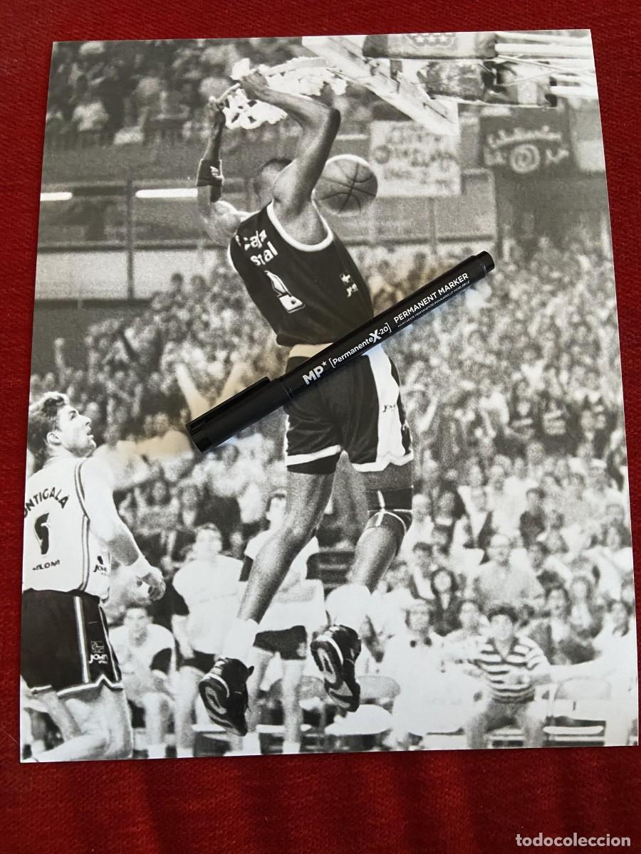 Collectionnisme sportif: FF1508 FOTO FOTOGRAFIA ORIGINAL BALONCESTO ESTUDIANTES JOVENTUT DESCONOZCO EL JUGADOR??