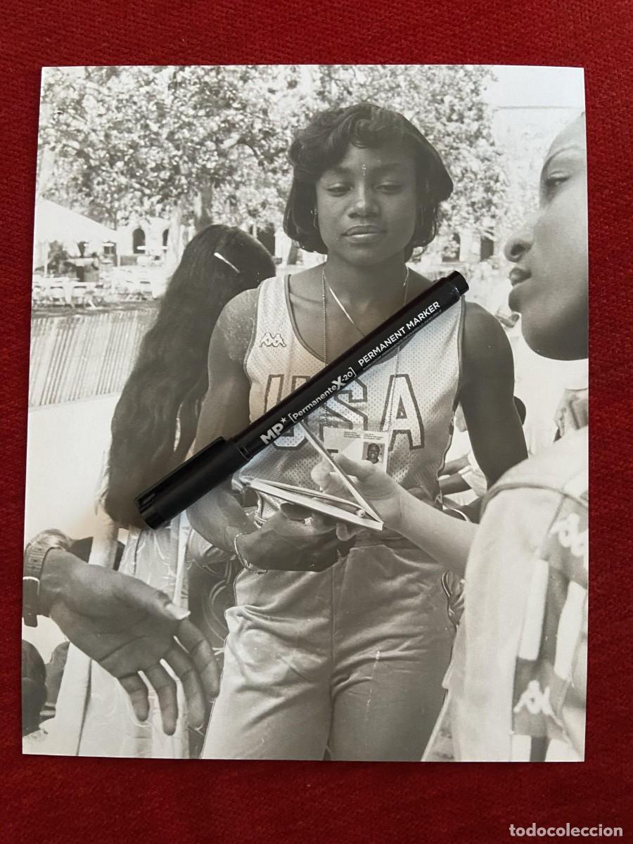 Collectionnisme sportif: F33965 FOTO FOTOGRAFIA ORIGINAL BALONCESTO ATLETISMO USA ESTADOS UNIDOS DESCONOZCO JUGADORA ATLETA??