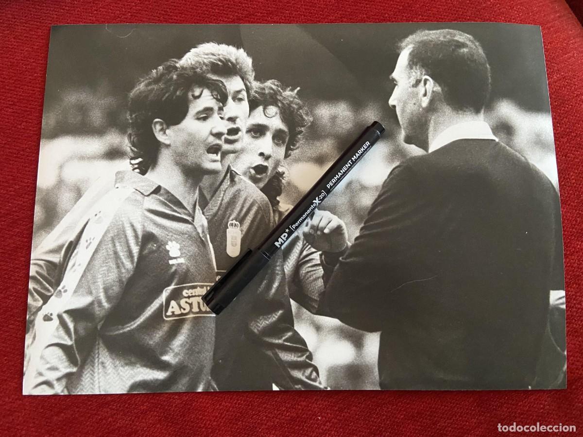 Collectionnisme sportif: FF1543 FOTO FOTOGRAFIA ORIGINAL REAL OVIEDO CARLOS ANTONIO MU&Ntilde;OZ &iquest;RIVAS?