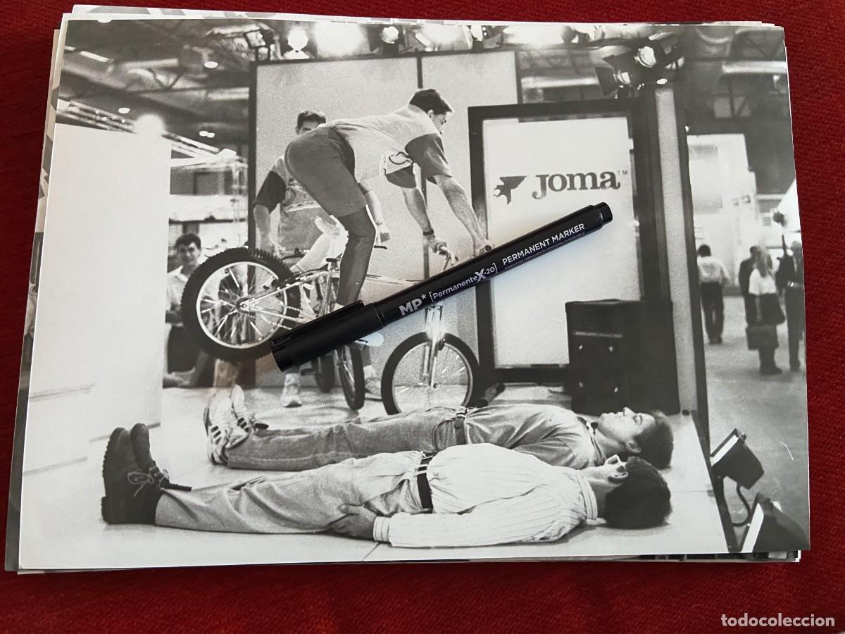 Sports collectibles: FF1569 FOTO FOTOGRAFIA ORIGINAL TRIAL BICICLETA SALTOS JOMA EXPOSICION