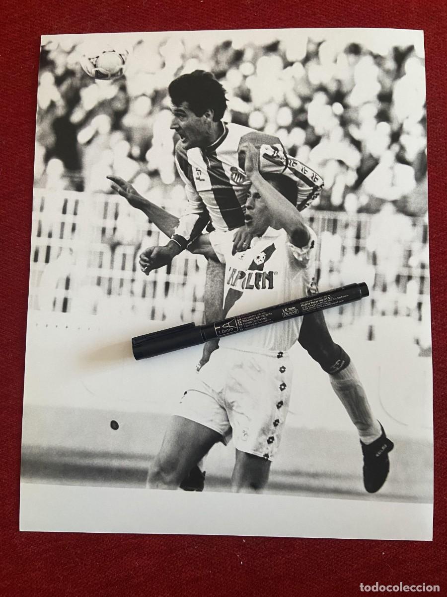 Collectionnisme sportif: FF1653 FOTO FOTOGRAFIA ORIGINAL RAYO VALLECANO ESPA&Ntilde;OL ESPANYOL DESCONOZCO JUGADORES???