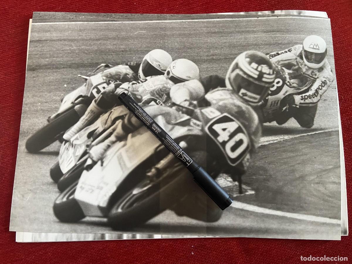 Collectionnisme sportif: FF1692 FOTO FOTOGRAFIA ORIGINAL MOTOS MOTOCICLISMO JARAMA DESCONOZCO PILOTOS Y A&Ntilde;O??