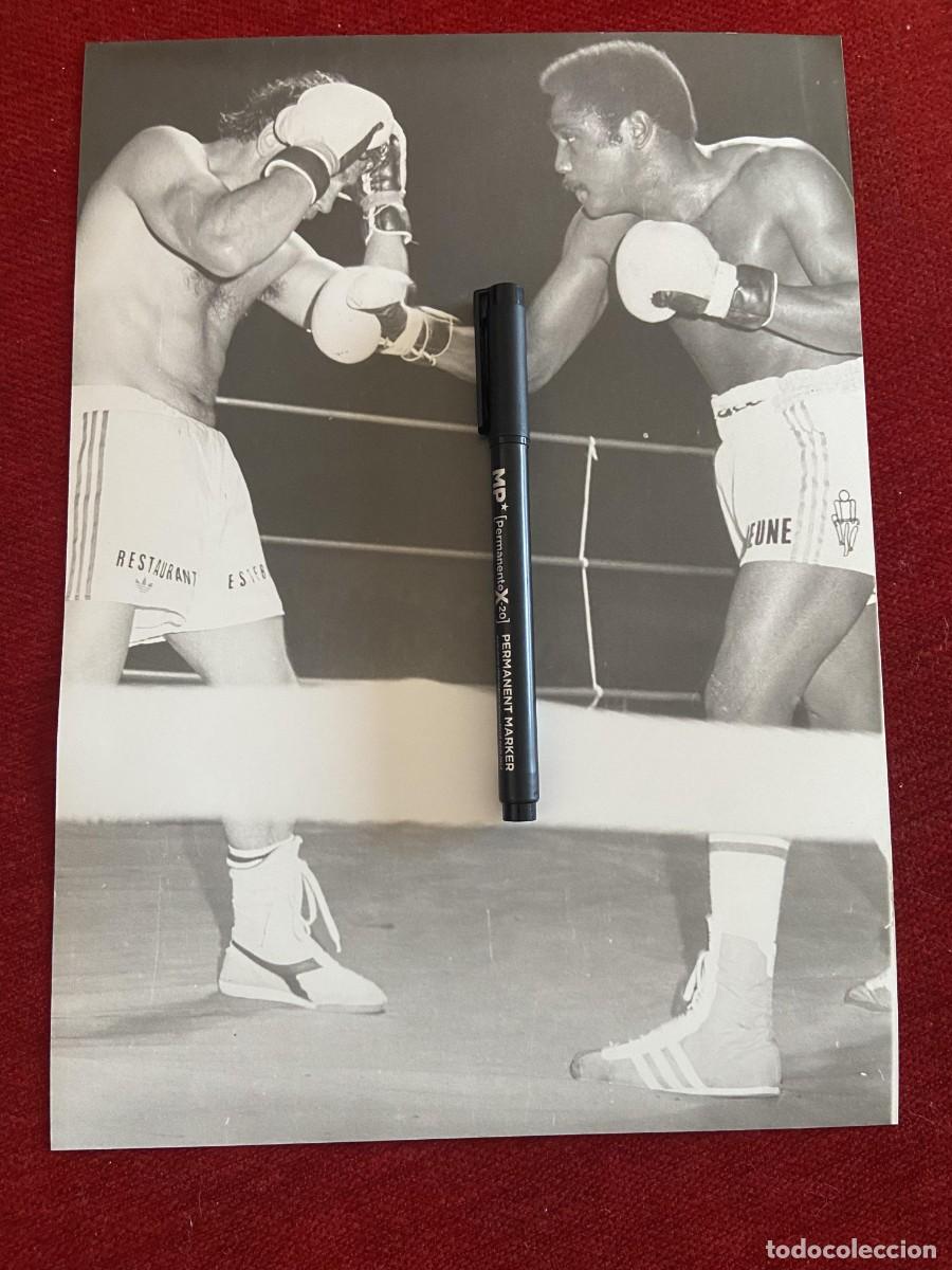 Collectionnisme sportif: FF1724 FOTO FOTOGRAFIA ORIGINAL COMBATE DE BOXEO BOXEADOR DESCONOZCO QUIENES SON???