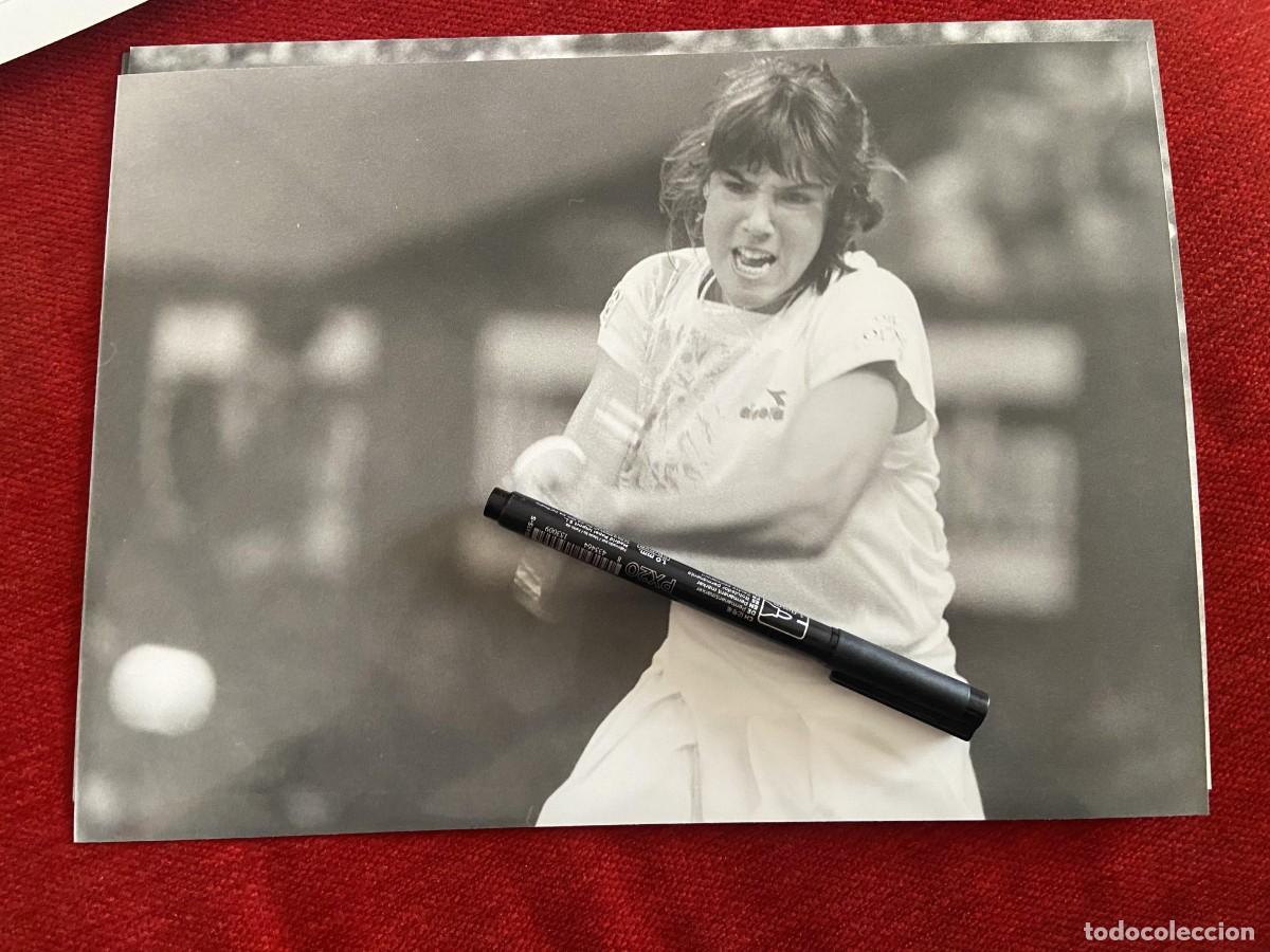 Collectionnisme sportif: FF1787 FOTO FOTOGRAFIA ORIGINAL TENIS FEMENINO DESCONOZCO QUIEN ES??