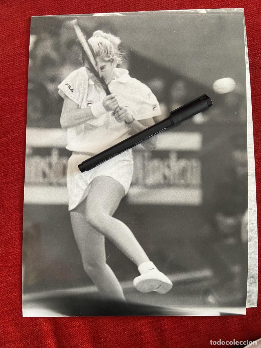 Collectionnisme sportif: FF1833 FOTO FOTOGRAFIA ORIGINAL TENIS FEMENINO MONICA SELES