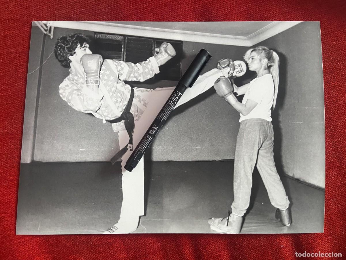 Collectionnisme sportif: FF1843 FOTO FOTOGRAFIA ORIGINAL KARATE ESPA&Ntilde;A
