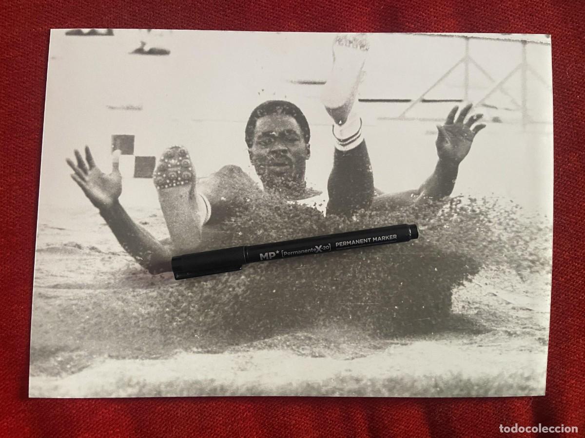 Sports collectibles: FF1880 FOTO FOTOGRAFIA ORIGINAL ATLETISMO SALTO DE LONGITUD O TRIPLE SALTO DESCONOZCO QUIENES SON???