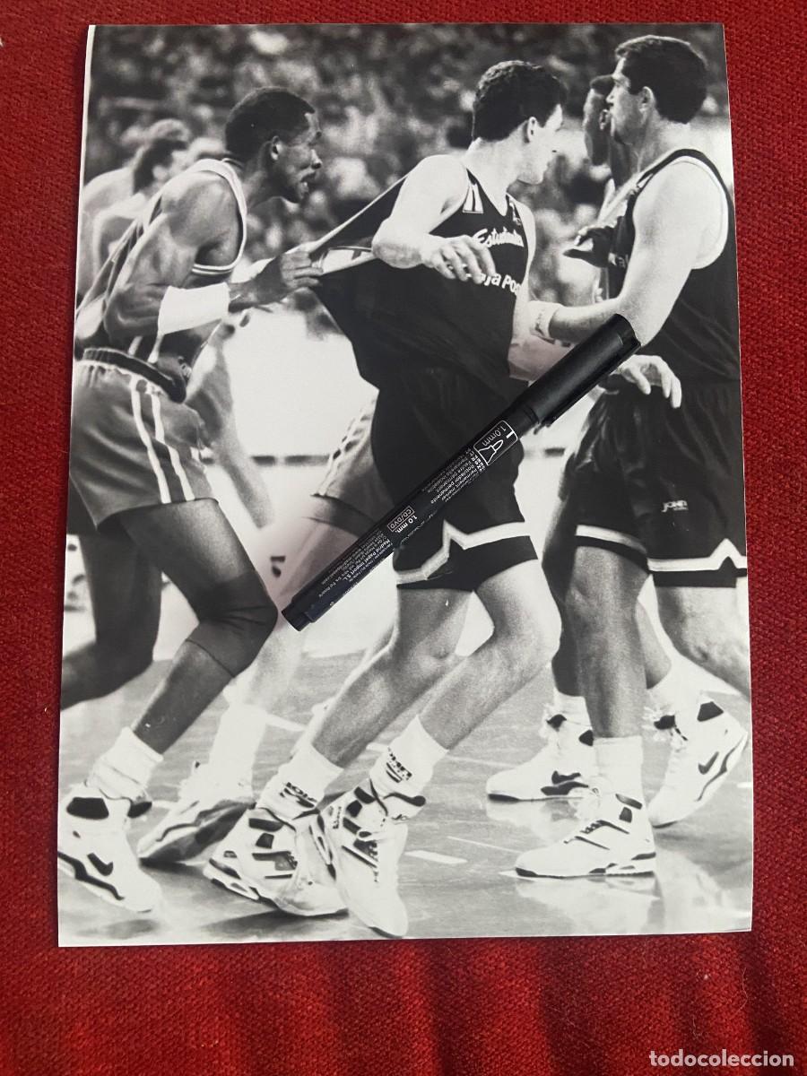Sports collectibles: FF1917 FOTO FOTOGRAFIA ORIGINAL BALONCESTO ESTUDIANTES ORENGA ALBERTO HERREROS?