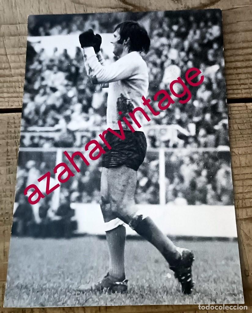 Collectionnisme sportif: ANTIGUA FOTOGRAFIA, PORTERO DE REAL BETIS BALOMPIE, MANOLO CAMPOS, 128X178MM