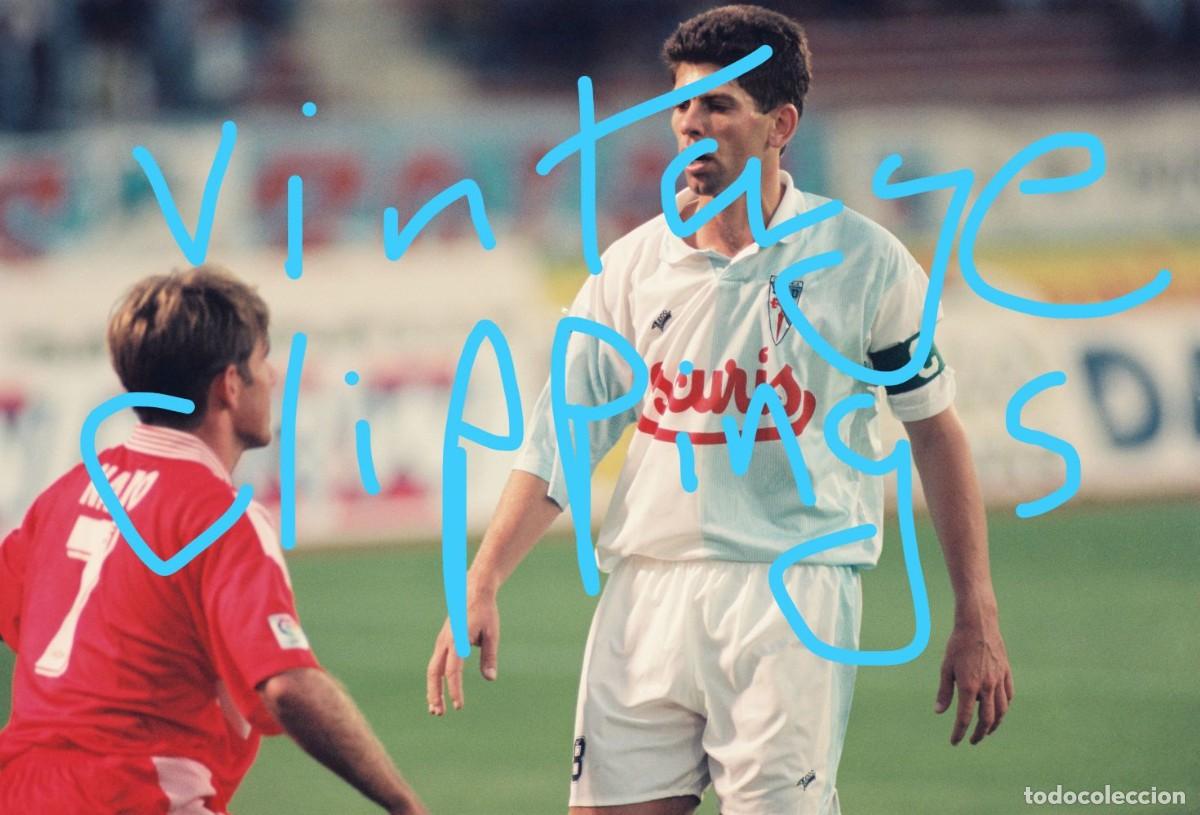 Collectionnisme sportif: SD COMPOSTELA 4-0 DEPORTIVO CORU&Ntilde;A Fotografia 1995 foto 10x15 Fabiano Nando Liga 1995-1996 Futbol