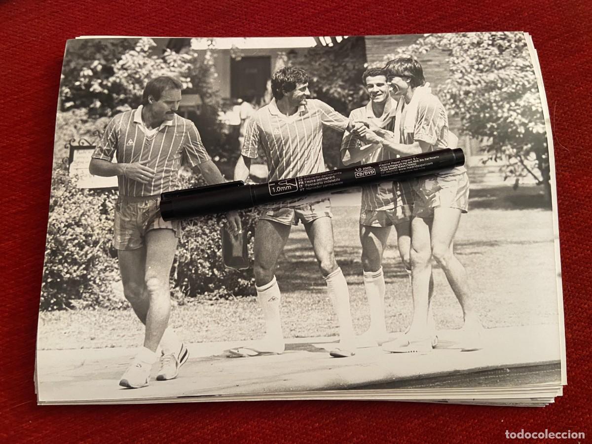Sports collectibles: F34037 FOTO FOTOGRAFIA ORIGINAL MUNDIAL MEXICO 86 ESPA&Ntilde;A 1986 CARRASCO CALDERE JULIO ALBERTO