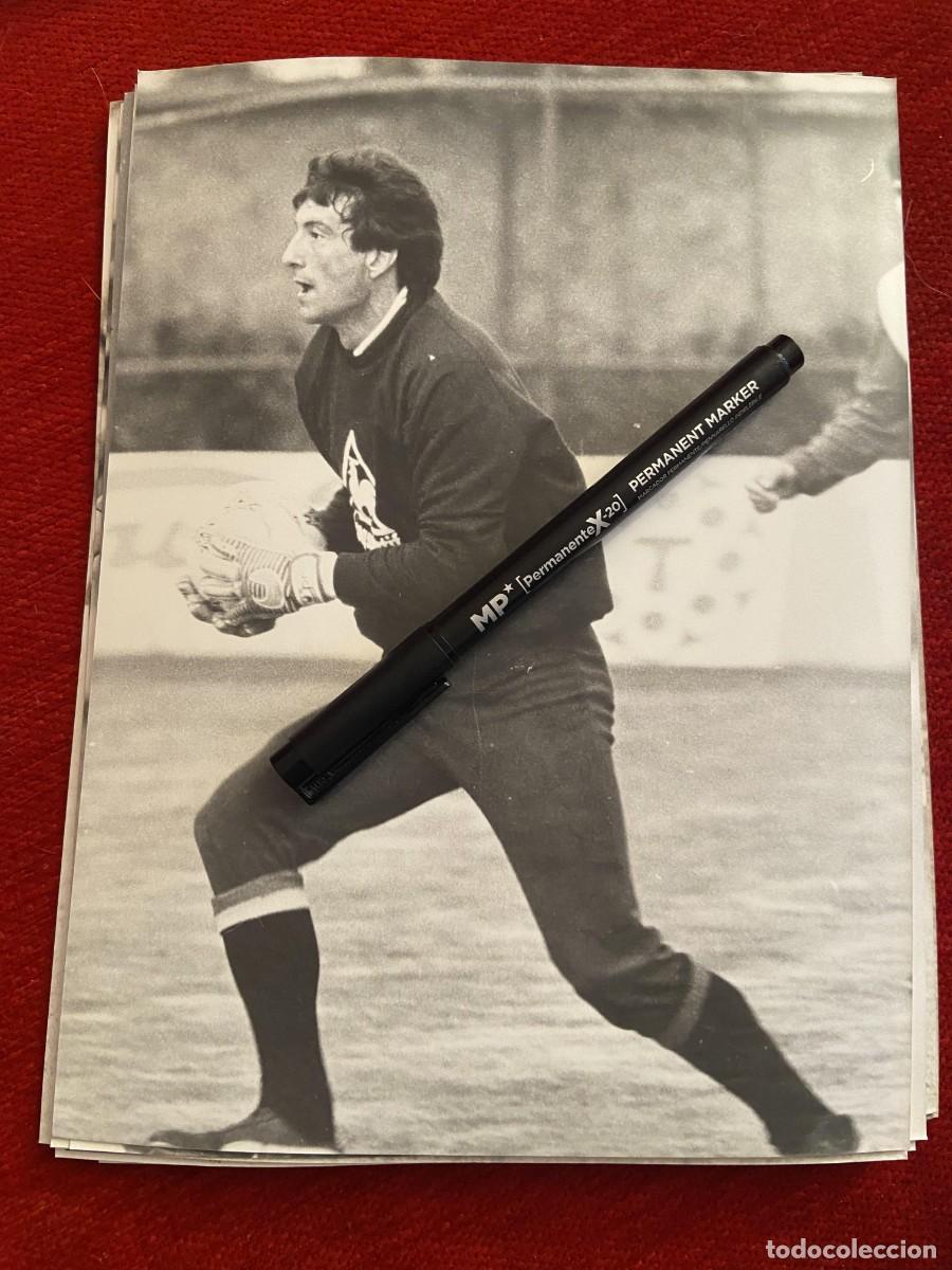 Sports collectibles: F34050 FOTO FOTOGRAFIA ORIGINAL MUNDIAL MEXICO 86 ESPA&Ntilde;A SELECCION ESPA&Ntilde;OLA URRUTICOECHEA URRUTI