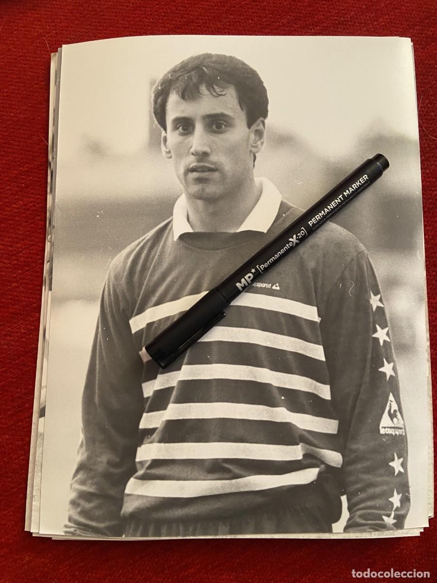 Sports collectibles: F34051 FOTO FOTOGRAFIA ORIGINAL MUNDIAL MEXICO 86 ESPA&Ntilde;A SELECCION ESPA&Ntilde;OLA ABLANEDO