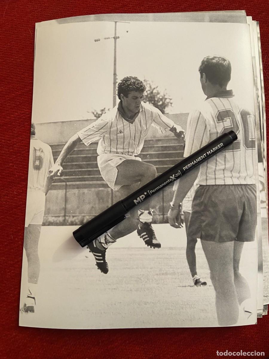 Collectionnisme sportif: F34059 FOTO FOTOGRAFIA ORIGINAL MUNDIAL MEXICO 86 ESPA&Ntilde;A 1986 ENTRENAMIENTO SELECCION ESPA&Ntilde;OLA