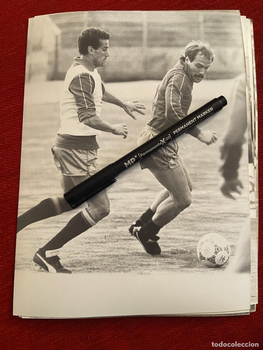 Collectionnisme sportif: F34060 FOTO FOTOGRAFIA ORIGINAL MUNDIAL MEXICO 86 ESPA&Ntilde;A 1986 CALDERE JULIO ALBERTO