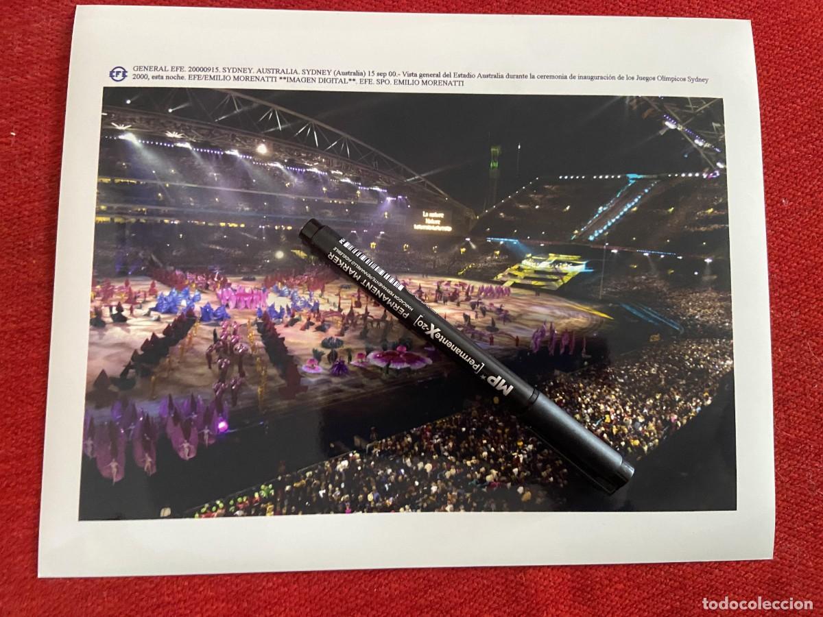 Collectionnisme sportif: F34115 FOTO FOTOGRAFIA ORIGINAL ESTADIO INAUGURACION JUEGOS OLIMPICOS OLIMPIADAS SIDNEY 2000