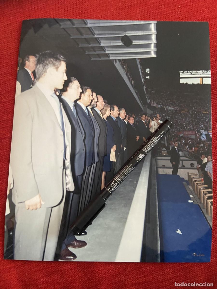 Sports collectibles: F34179 FOTO FOTOGRAFIA ORIGINAL REY ESPA&Ntilde;A JUAN CARLOS PALCO FINAL COPA REY RAJOY GALLARDON