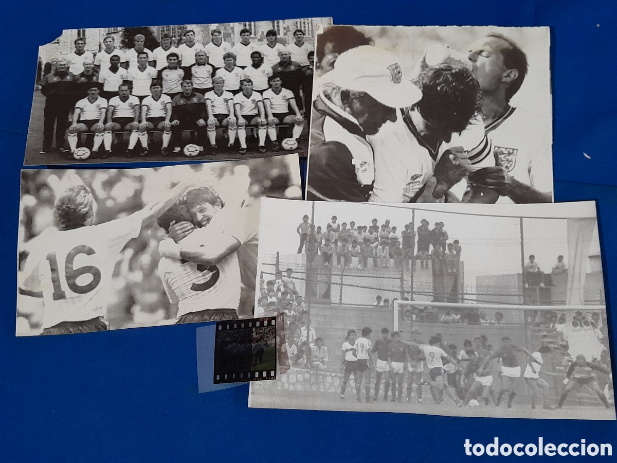 Collectionnisme sportif: Fotograf&iacute;as selecci&oacute;n inglesa copa mundial 1986