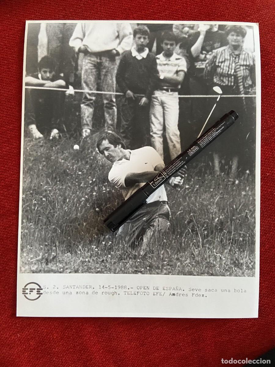 Collectionnisme sportif: F34434 FOTO FOTOGRAFIA ORIGINAL GOLF SEVERIANO BALLESTEROS (14-5-1988) OPEN DE ESPA&Ntilde;A